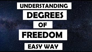 What are Degrees of freedom in physicsUnderstanding them  solved examples by mathOgenius [upl. by Dagmar]