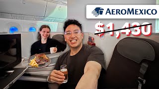 We Paid 100 for Aeromexico Business Class NYC to Mexico City [upl. by Maxwell]