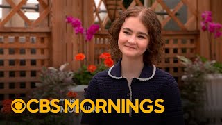 quotA Quiet Place Part IIquot star Millicent Simmonds on reprising role [upl. by Ybbor]