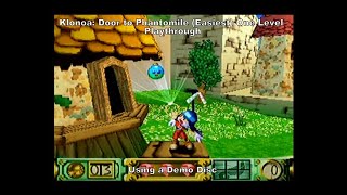 Ps1 Demo Disc 17 Klonoa Door to Phantomile One Level Playthrough D Playstation Demo DemoDisc [upl. by Amitie237]