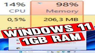 Windows 11 con 1GB de RAM Funcionará [upl. by Spearing843]