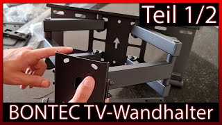 Teil 12 BONTEC TV Wandhalterung für 3280 Zoll Bildschirme bis zu 60kg  Unboxing  Test  Review [upl. by Jimmy]