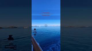 Blue View of Greenland 🇬🇱  Cruise [upl. by Yarised]