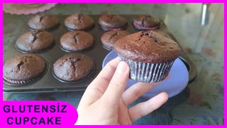 DrOetker Glutensiz Kakaolu Kek Karışımını Deniyorum  Glutensiz Vişneli Cupcake Tarifi [upl. by Riker]