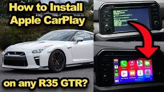 How to Install Apple CarPlay on R35 GTR  StepbyStep Guide  Japonic [upl. by Mauricio]