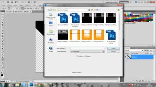 TUTO Comment faire des bandes sur photoshop [upl. by Nahoj]