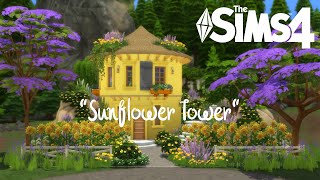 The Sims 4 Speedbuild  Sunflower Tower [upl. by Kenrick]