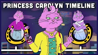 The Complete Princess Carolyn Timeline  BoJack Horseman [upl. by Hillhouse630]