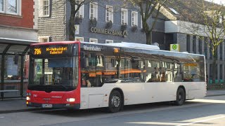 Sound Bus MAN NL 283  7562  Rheinbahn AG Düsseldorf [upl. by Siocnarf]