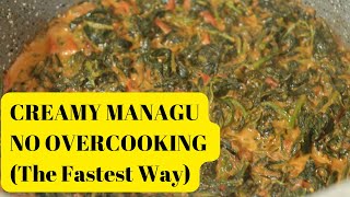 The Fastest Way of Making Risudza Managu With Cooking Cream African Nightshade Kienyeji [upl. by Ahsoet854]