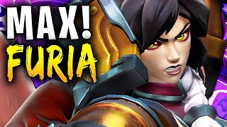 150K HEALS FURIA  Paladins Gameplay Best Builds [upl. by Enirol432]