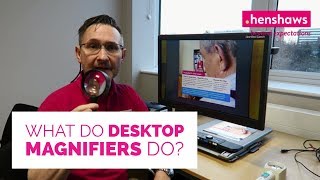 Desktop Magnifiers  what do they do [upl. by Attej]