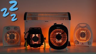 Five heater fan sounds for fast and deep sleep 😴  Dark Screen [upl. by Ajnotal]