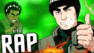 MIGHT GUY RAP SONG  INSANE HUSTLE  Hindi Anime Rap [upl. by Ardnuyek]