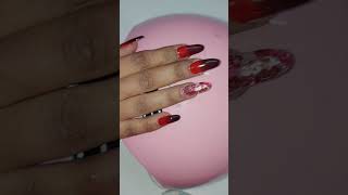 gel extensions shorts youtube [upl. by Klepac]