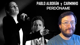 Pablo Alborán y Carminho  Perdóname  REACCIÓN reaction [upl. by Fredrika]