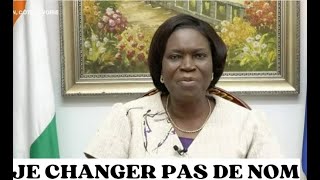 SIMONE GBAGBO  JE NE VAIS CHANGER MON NOM POUR VOUS PLAIRE [upl. by Eidurt]