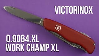 Распаковка Victorinox Work Champ XL 09064XL [upl. by Dagney940]