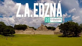 Edzna Campeche Mexico  Ruins mayan culture [upl. by Sardse]