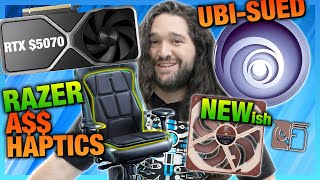 HW News  Ubisoft is UbiSued Razers Brainwashing Con RTX 5070 New Noctua Fan [upl. by Reppart]