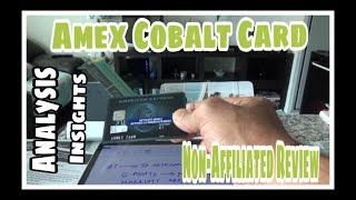 American Express Cobalt Card  NonAffiliated  Full Unboxing amp Review  Canadian Personal Finance [upl. by Nynnahs]