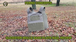 Ferro Concepts Slickster MOLLE Base plate bags Review [upl. by Hakeem]