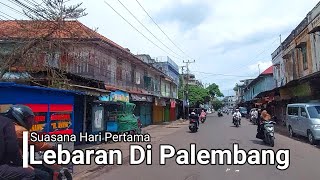 Suasana Lebaran Idul Fitri Di Palembang [upl. by Tabatha]