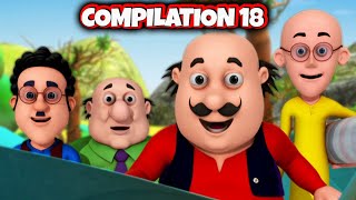 Motu Patlu Compilation 18  Motu Patlu Cartoon  Kidscartoon cartoon [upl. by Aube]