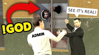 SIREN HEAD YOU SHOULD BE SCARED  Gmod DarkRP ADMIN ABUSE Trolling [upl. by Saffian]