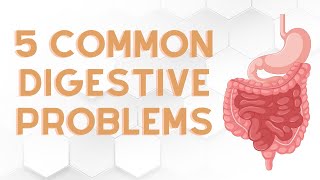 5 common digestive problems [upl. by Tankoos804]