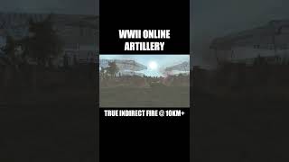 The King of Battle Artillery in WWII Online wwiionline ww2gameplay ww2 fps freetoplay [upl. by Nash6]