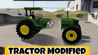 Fs 20 Indian Tractor Modified Jhon Deere Tractor Modified Fs 20 Lite Preet Singh [upl. by Lorens]