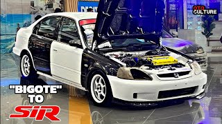 1996 Honda Civic VTI quotBigotequot to SIR Body  Otoculture [upl. by Rabbaj]