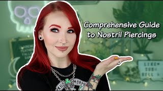 Comprehensive Guide to Nostril Piercings [upl. by Fulton]