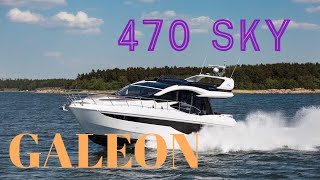 Brand New 2023 Galeon 470 Sky at MarineMax Pompano Beach [upl. by Rehpretsirhc793]