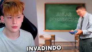 INVADI AULAS PRESENCIAIS agr é sério [upl. by Lisa]