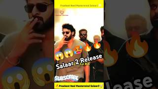 Salaar 2 Movie Kab Release Hogi Prabhas Prashant Neel Salaar 2 Yash KGF 3 Update shorts [upl. by Melania748]