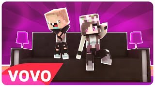 MINECRAFTPARODIA MAYORES SERVIDORES BECKY G FT BAD BUNNY 💕 [upl. by Rainah]