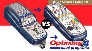 OptiMate 4 Dual Program vs Quad Program The Ultimate Motorcycle Battery Charger Comparison [upl. by Bonnell]