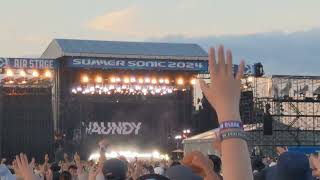 Vaundy  怪獣の花唄  2024 Summer Sonic Osaka [upl. by Adur491]