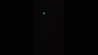 Green light flashing in sky before seeing this 👽 ufo auroraborealis endtimes [upl. by Norling]