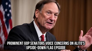 Prominent GOP Senators Voice Concerns on Alitos UpsideDown Flag Episode [upl. by Acissev]