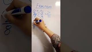 HOW TO SOLVE FRACTIONSDIVISIONMULTIPLICATION maths geomaths26 trending mathstricks [upl. by Angelia]