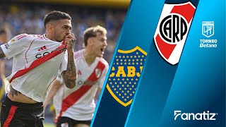 Boca Juniors 0 vs 1 River Plate  Game Highlights  TorneoBetano 2024 [upl. by Malca738]