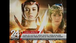 24 Oras Glaiza at Mikee Quintos babalik bilang sina Pirena at Lira sa quotMulawin Vs Ravenaquot [upl. by Pessa]