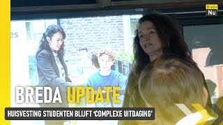 Huisvesting studenten blijft complexe uitdaging  Breda Update [upl. by Araiet679]