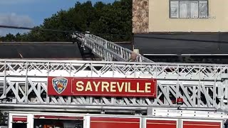 SAYREVILLE  Gallery Holiday Motel Fire [upl. by Aienahs897]