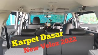 Veloz Vlog 6  Pemasangan karpet dasar di All New Veloz veloz2022 [upl. by Nohsauq]