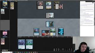 Izzet Wizards 8 Delver VS Eldrazi  MTGO Modern League I open 4 packs during match [upl. by Kelila867]