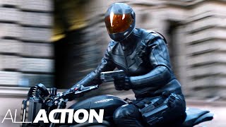 McLaren vs Cyborg Motorbike Chase  Fast and Furious Hobbs amp Shaw  All Action [upl. by Tyrrell541]